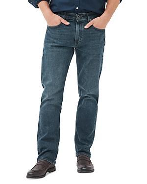 Mens Winton Straight Leg Stonewash Denim Jeans Product Image