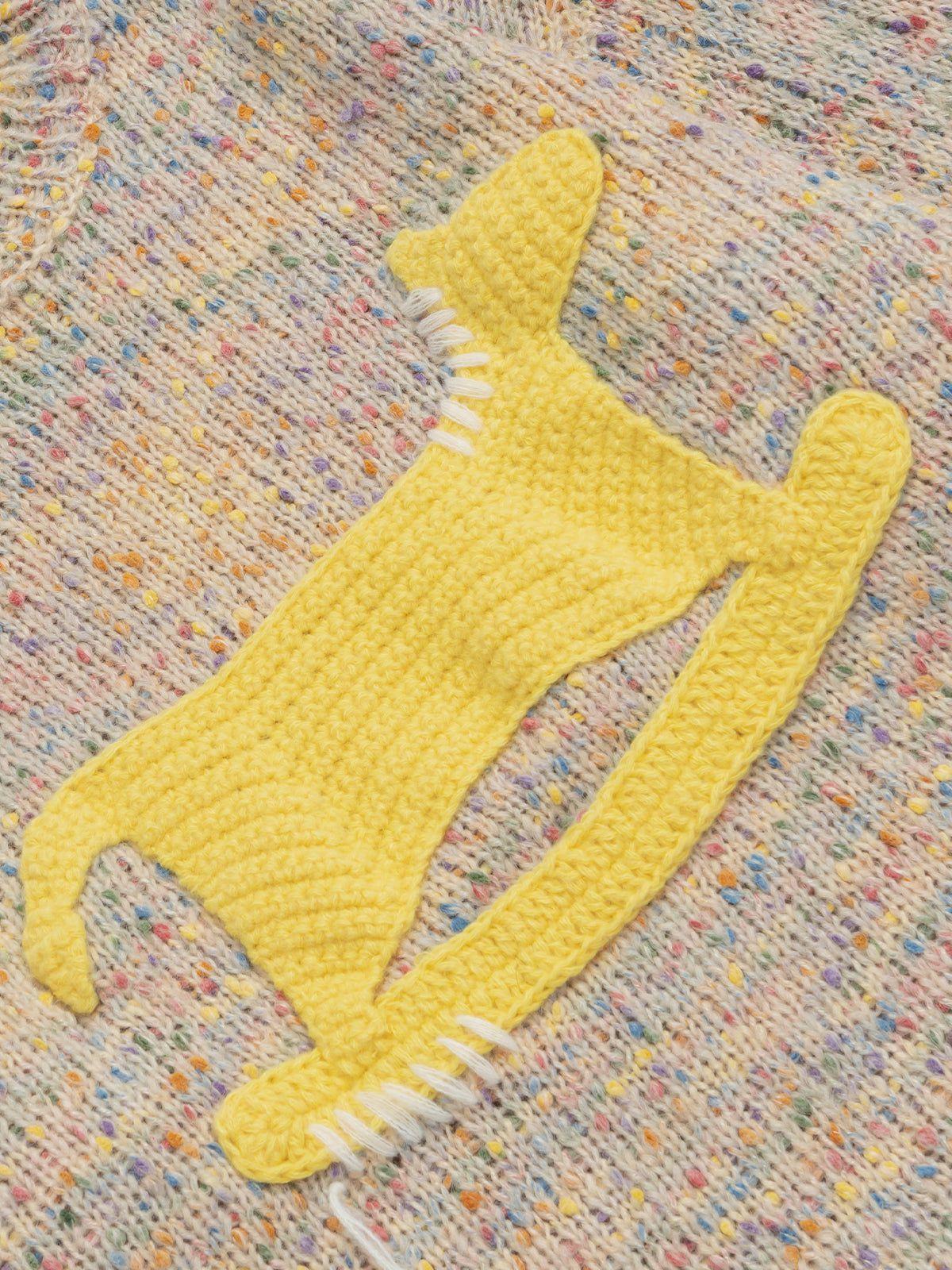 Aelfric Eden Knit Dog Graphic Sweater Product Image