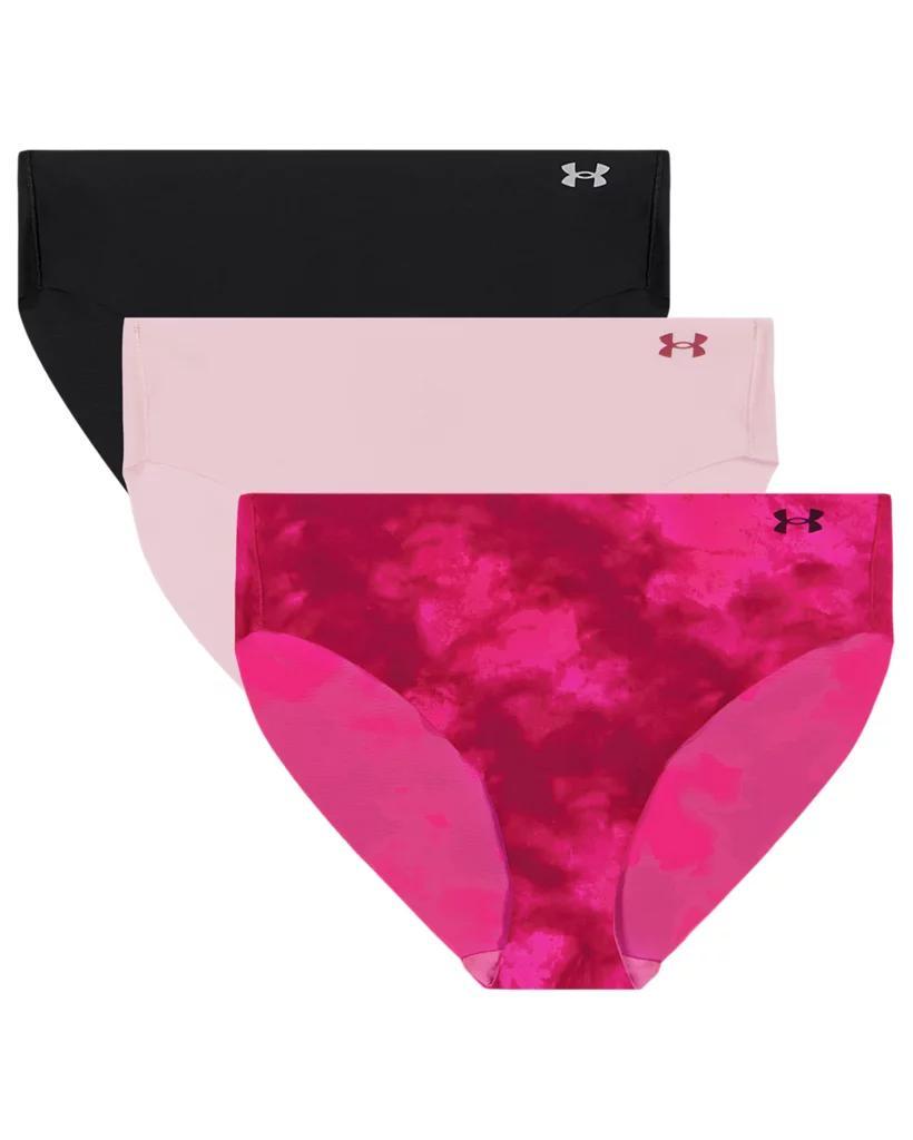 Women's UA Pure Stretch 3-Pack Printed No Show Bikini Product Image