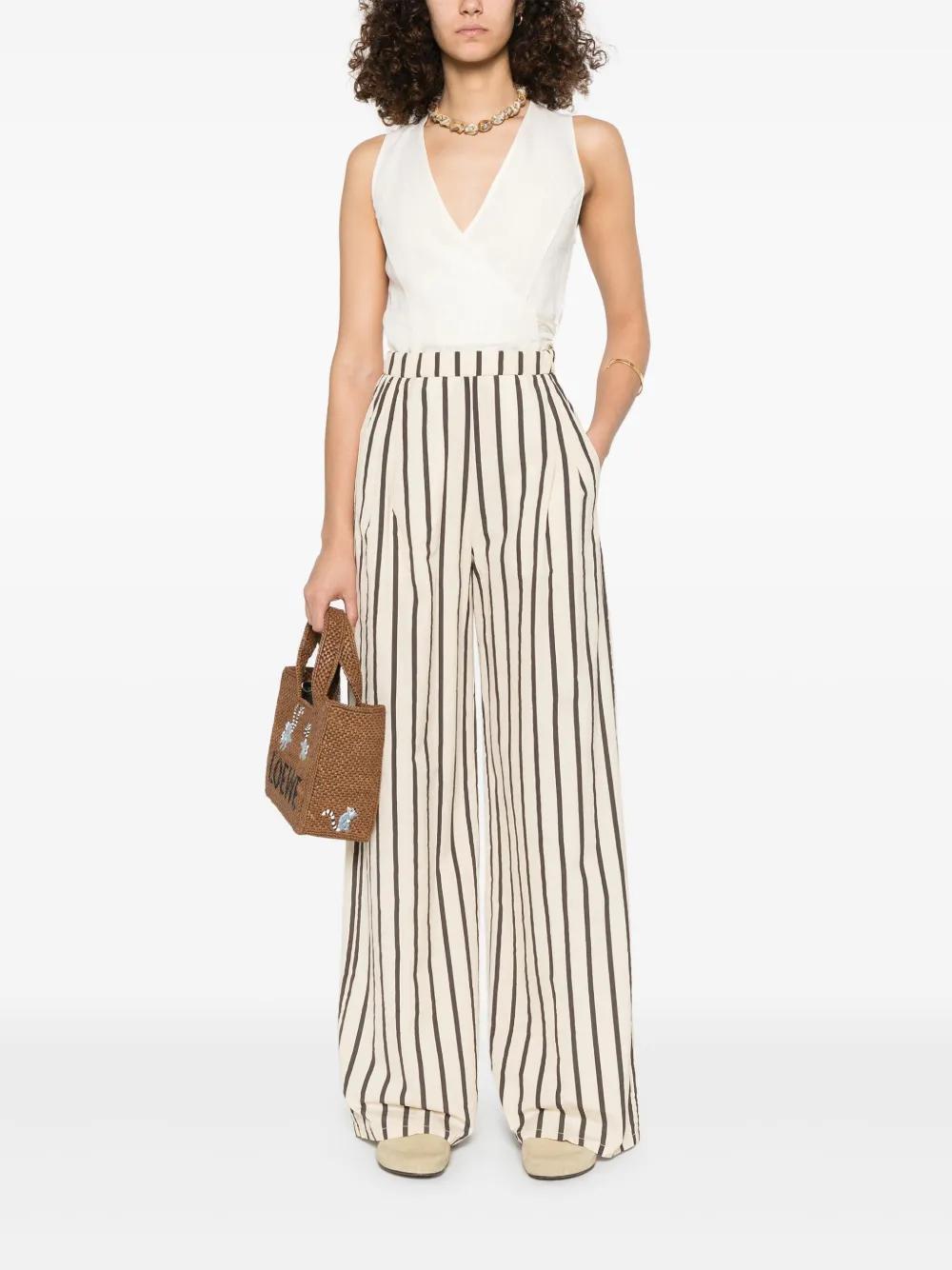 striped palazzo pants Product Image
