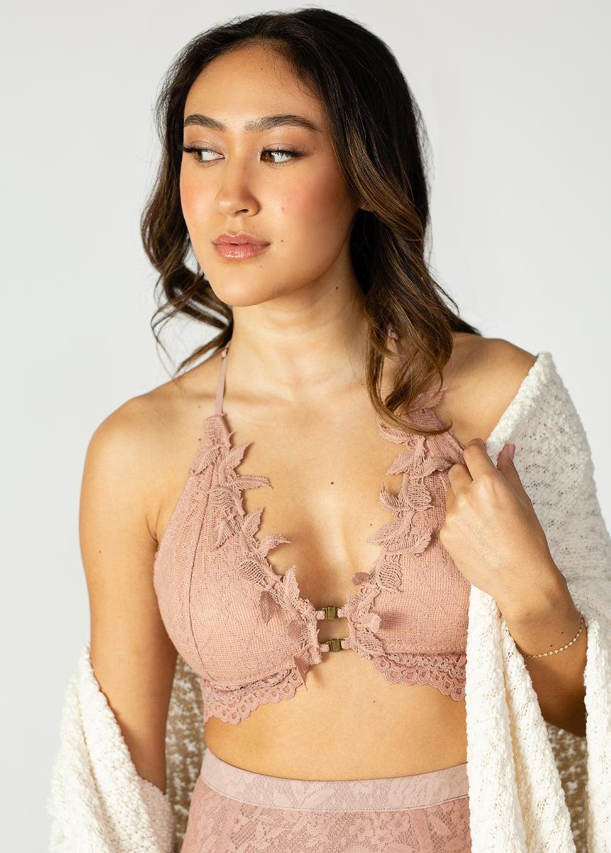 Poesy Bralette in Desert Shell Female Product Image