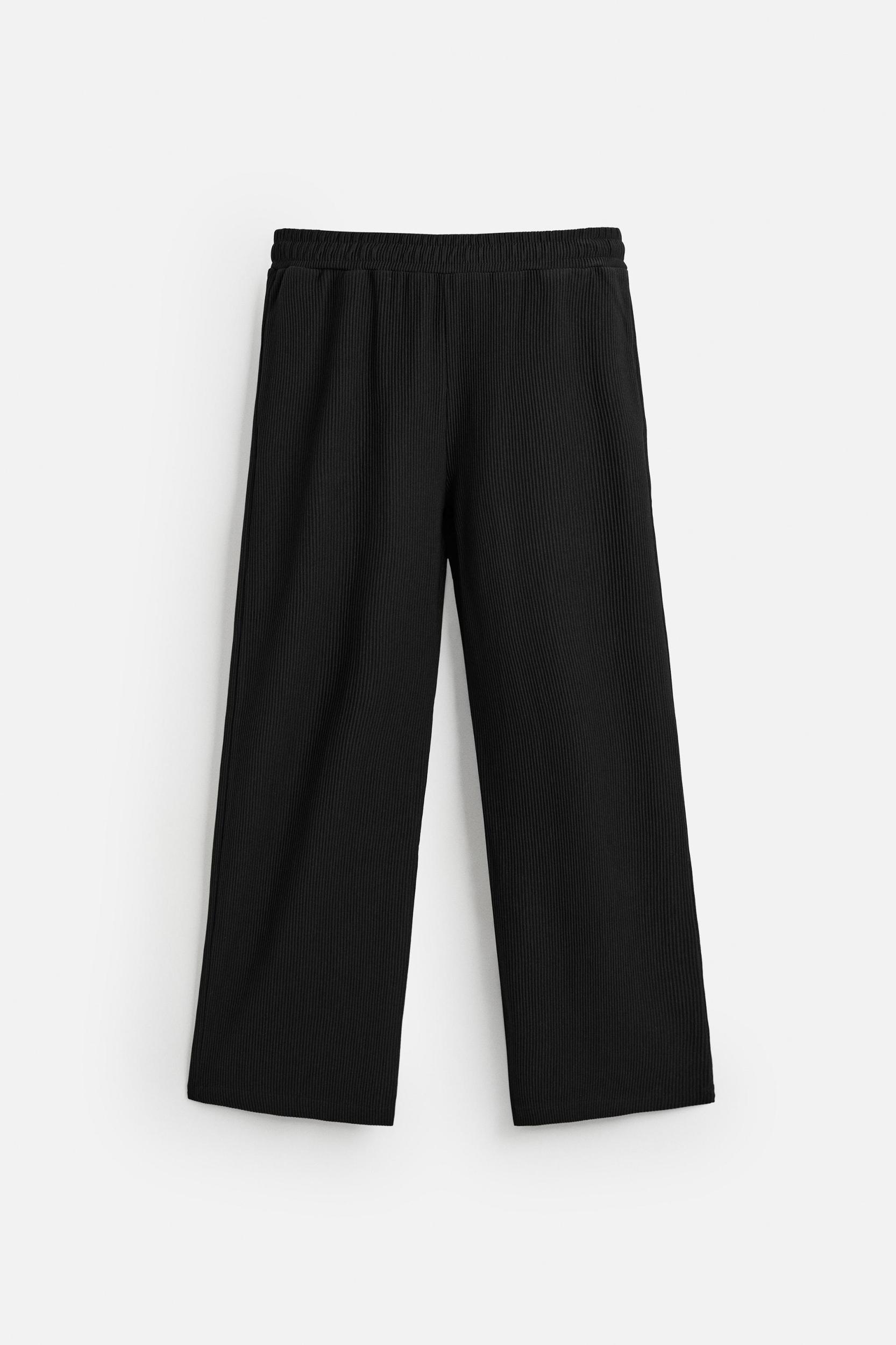 VERTICAL TEXTURED JOGGER PANTS Product Image