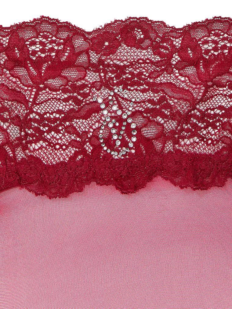 Shine Strap Rose Lace Panty Product Image