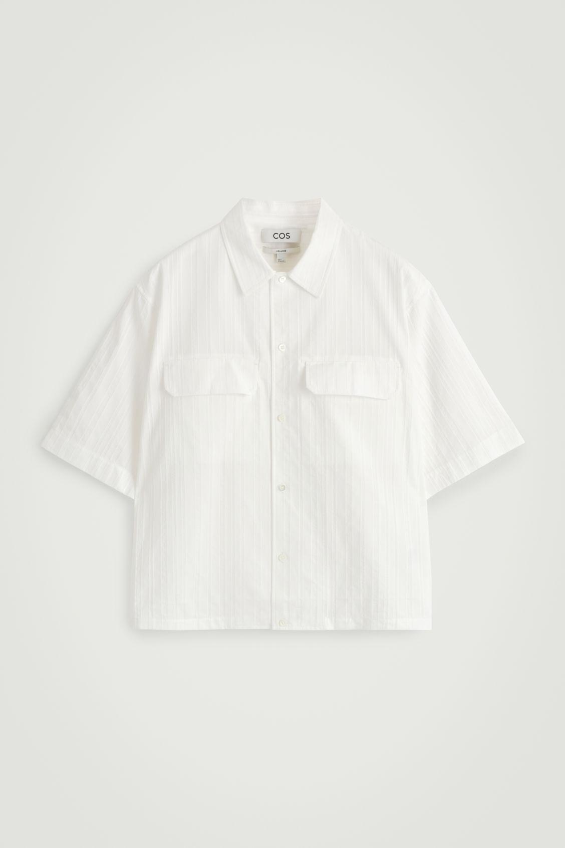 RELAXED FLAP-POCKET UTILITY SHIRT Product Image