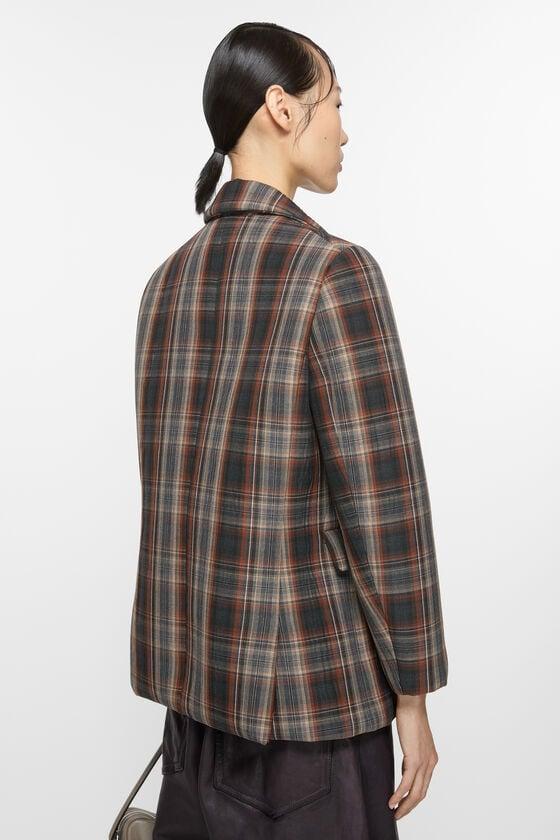 Check bonded jacket Product Image