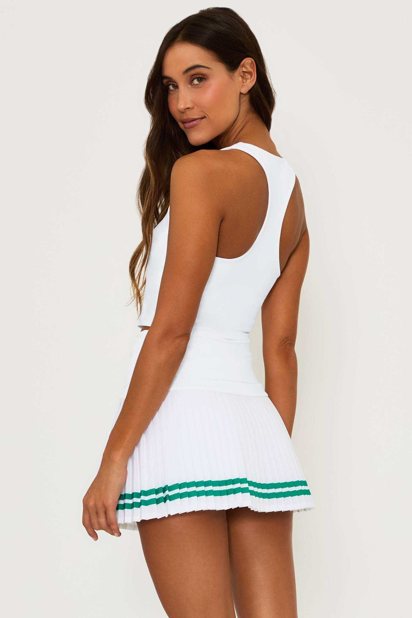 Yara Top Courtside White Matte Product Image