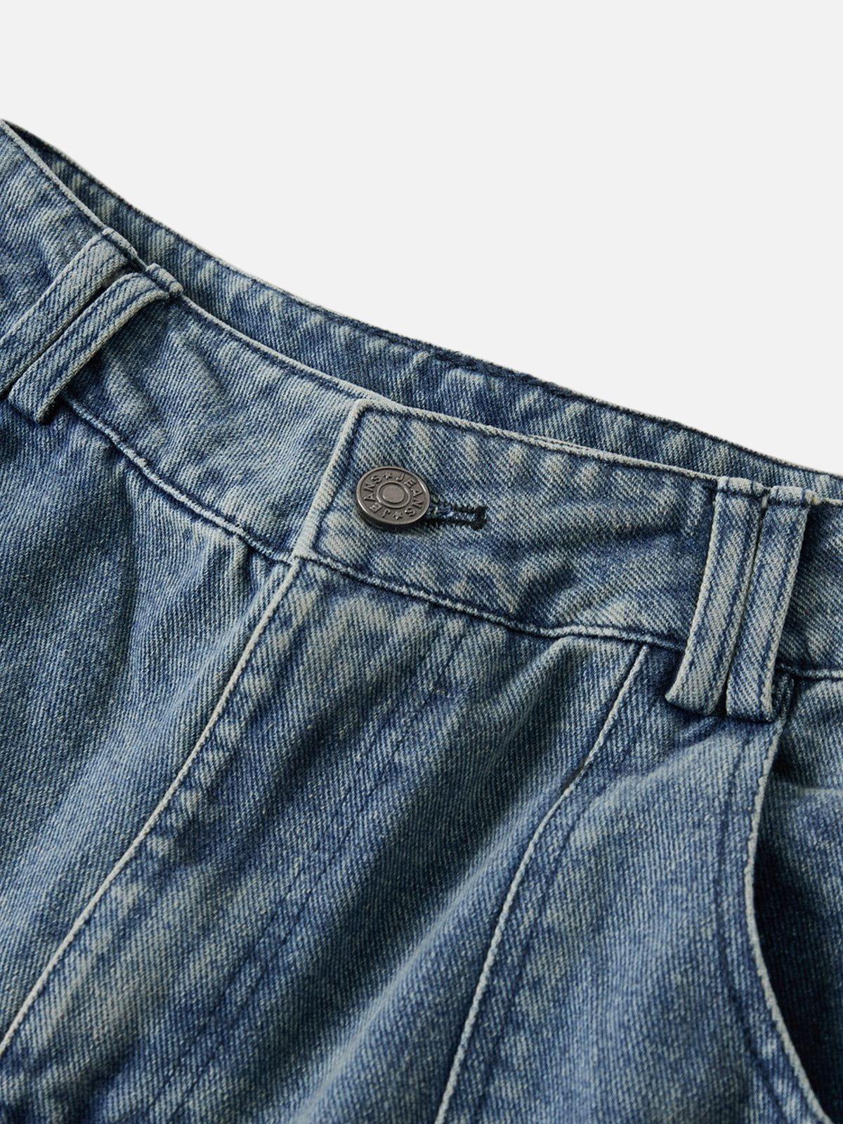 Aelfric Eden Multi Pocket Fringe Jorts Product Image