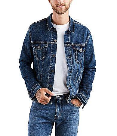 Men's Levi's® Trucker Denim Jacket, Size: XL, Black Product Image