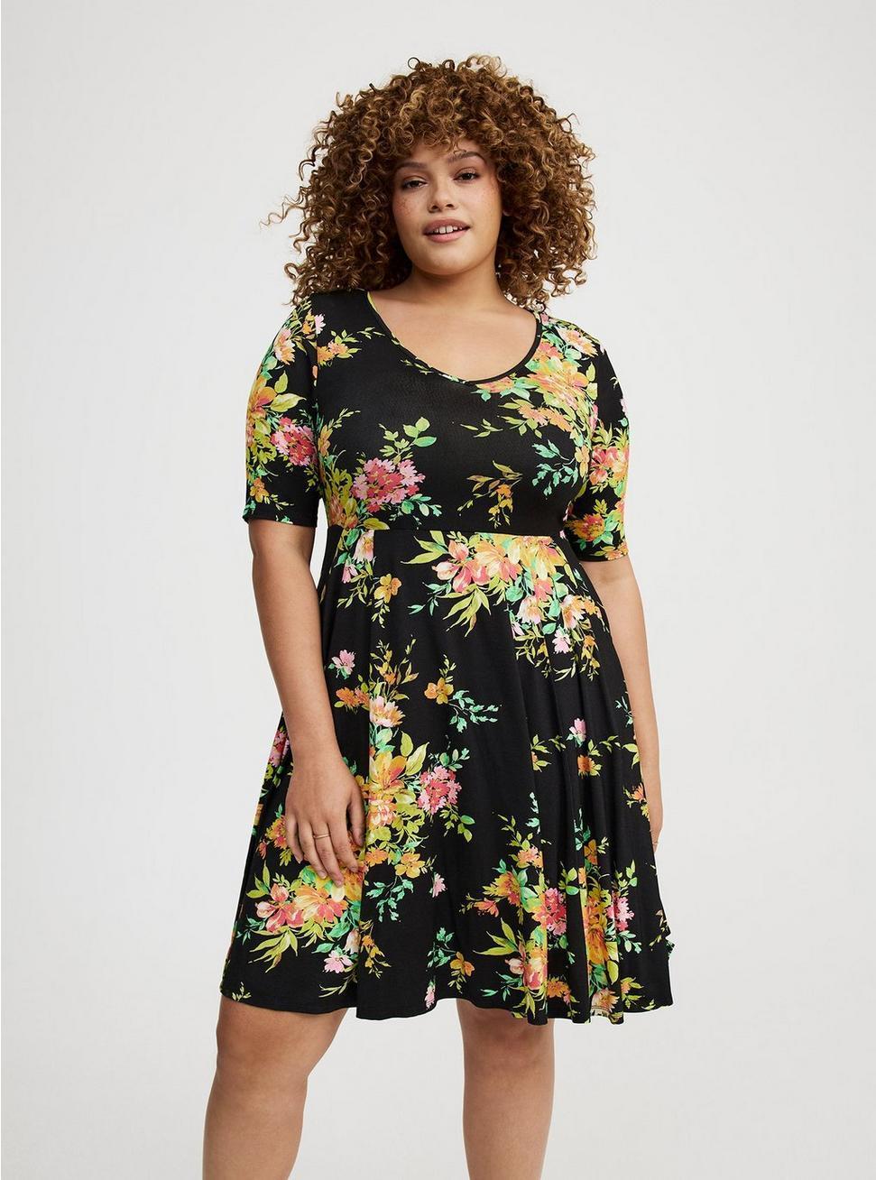 Mini Super Soft Skater Dress Product Image