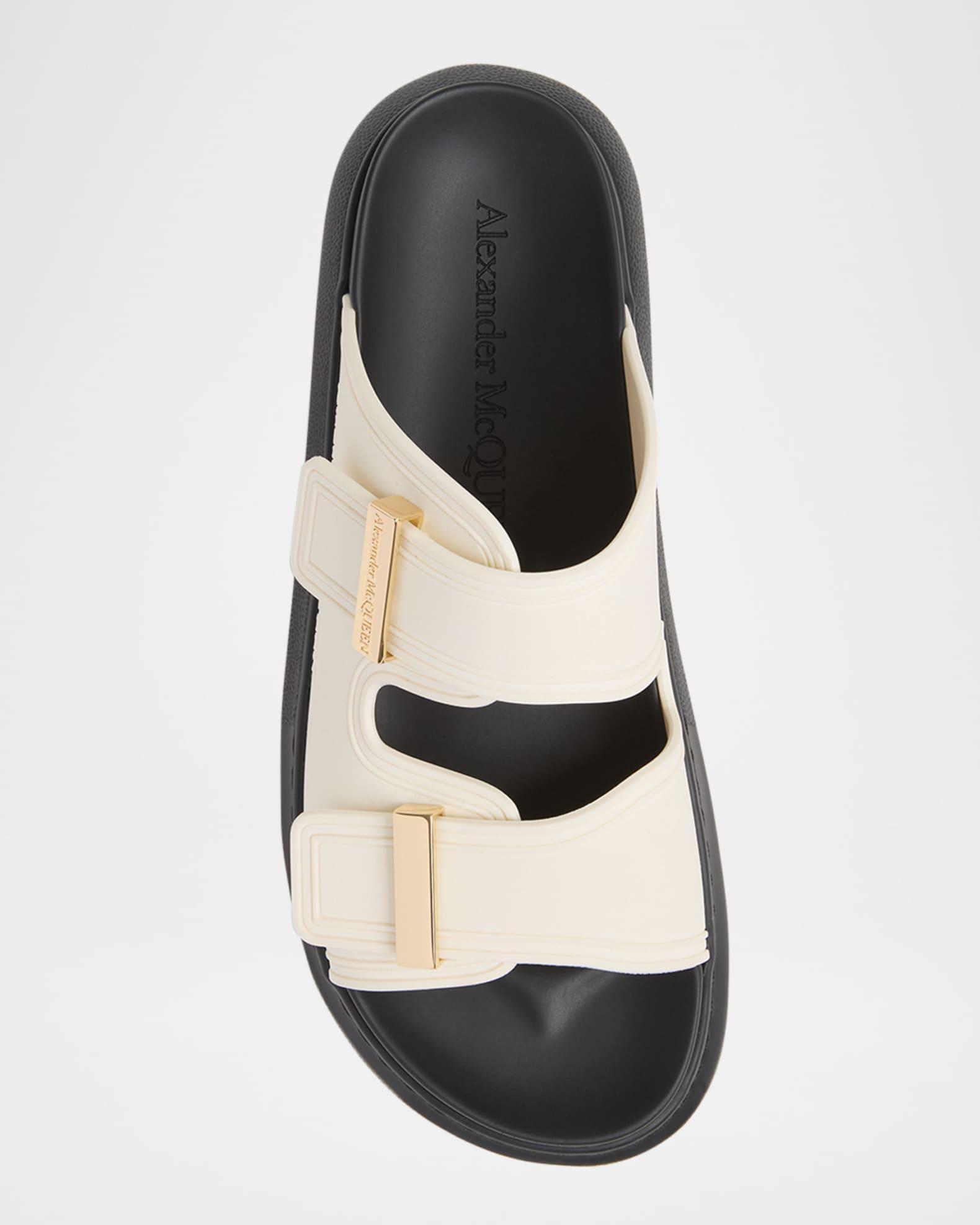 Double Band Slide Sandals Product Image