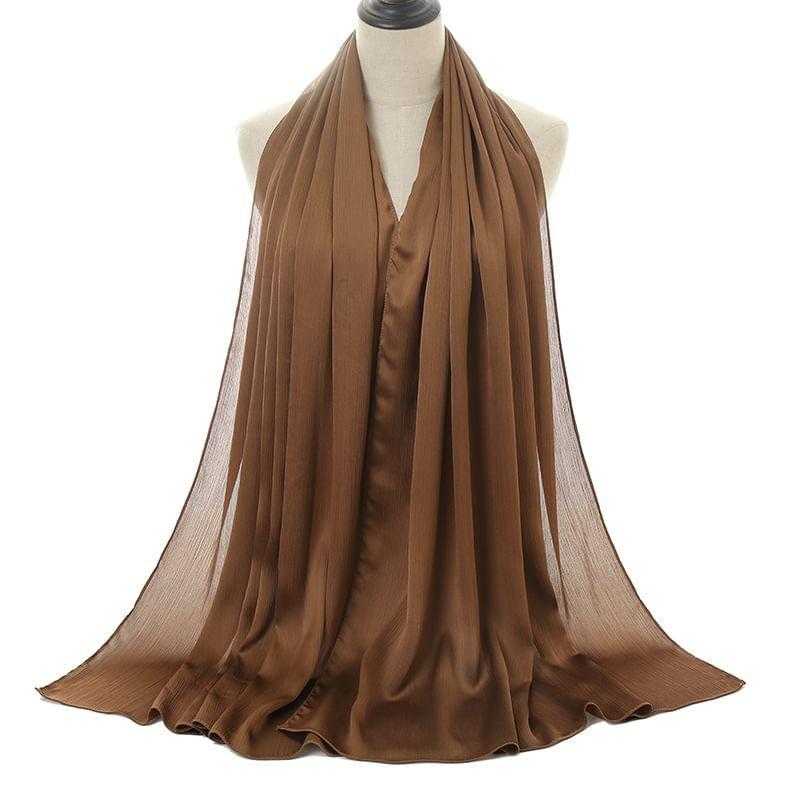 Plain Satin Hijab Product Image