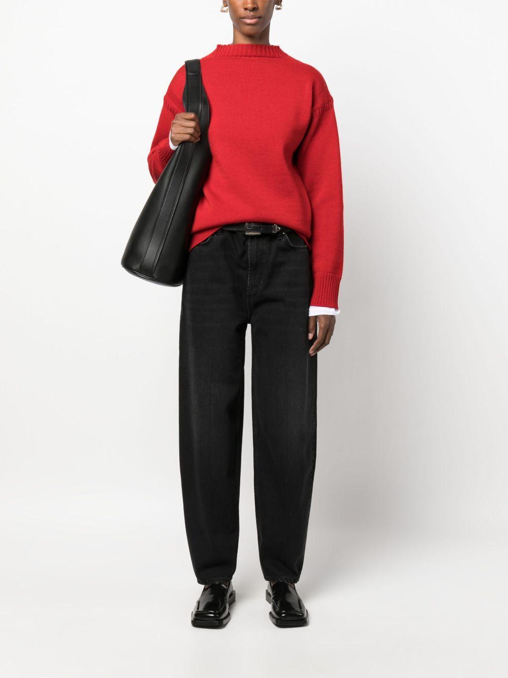 faded-effect tapered-leg jeans Product Image