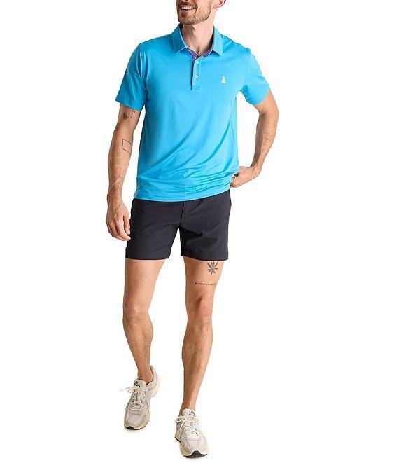 Chubbies Deep Sea Fishin Short Sleeve Solid Peformance Polo Shirt Product Image