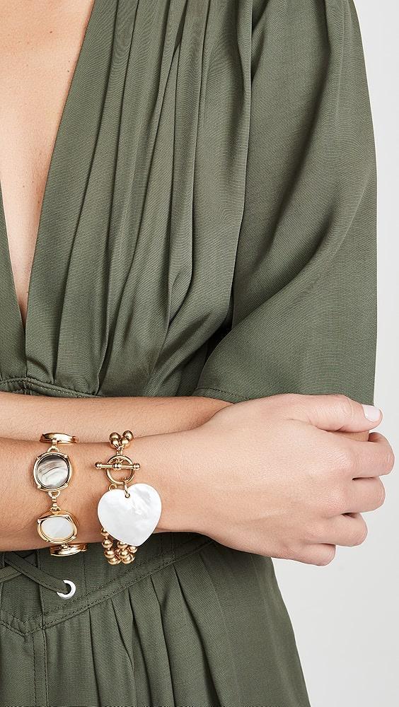 Brinker + Eliza Heart On Your Sleeve Bracelet | Shopbop Product Image