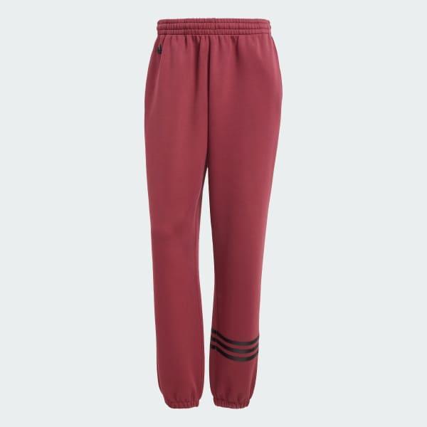 adidas Neuclassics Sweat Pants Shadow Red L Mens Product Image