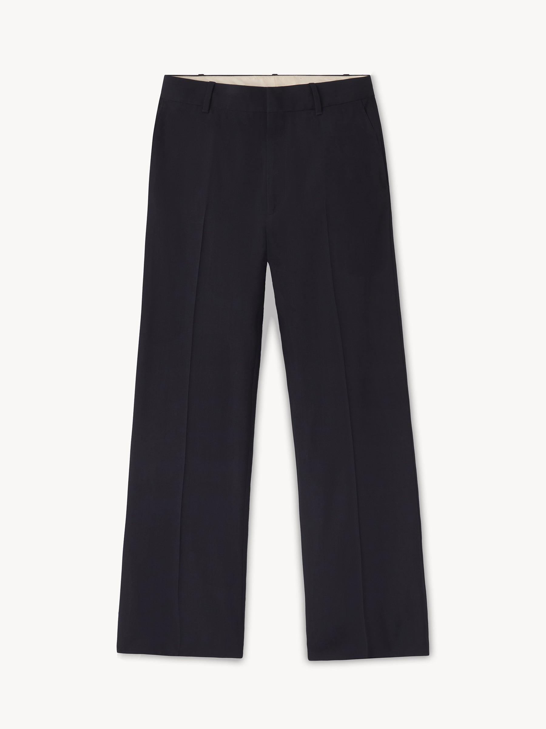 Deep Navy Midtown Wool Trouser Product Image