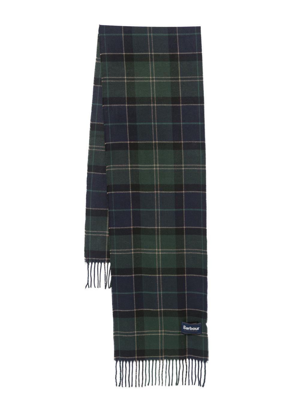 BARBOUR Galingale Scarf In Green Product Image