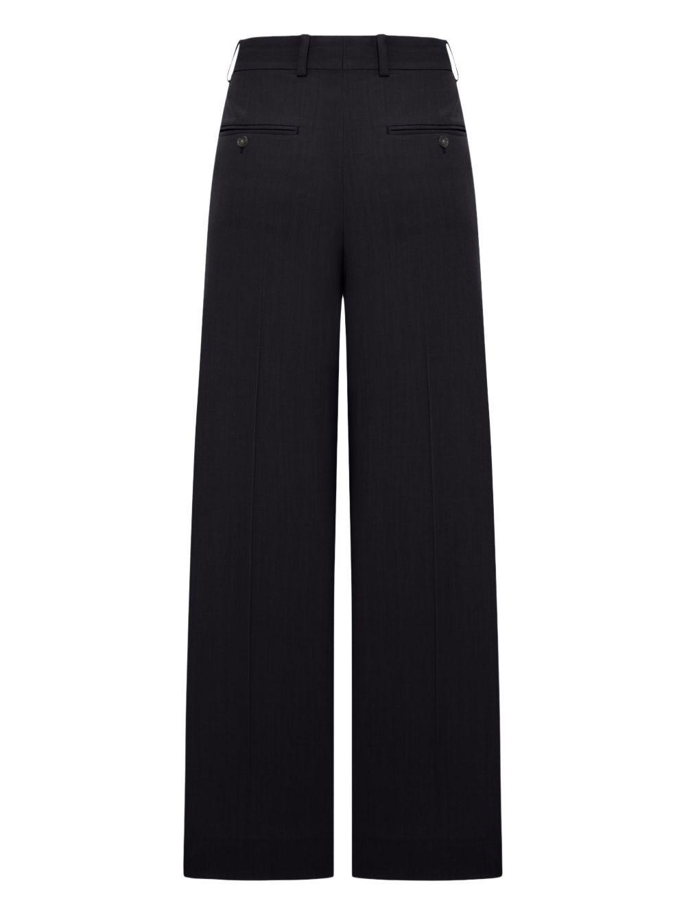 wide-leg wool trousers Product Image