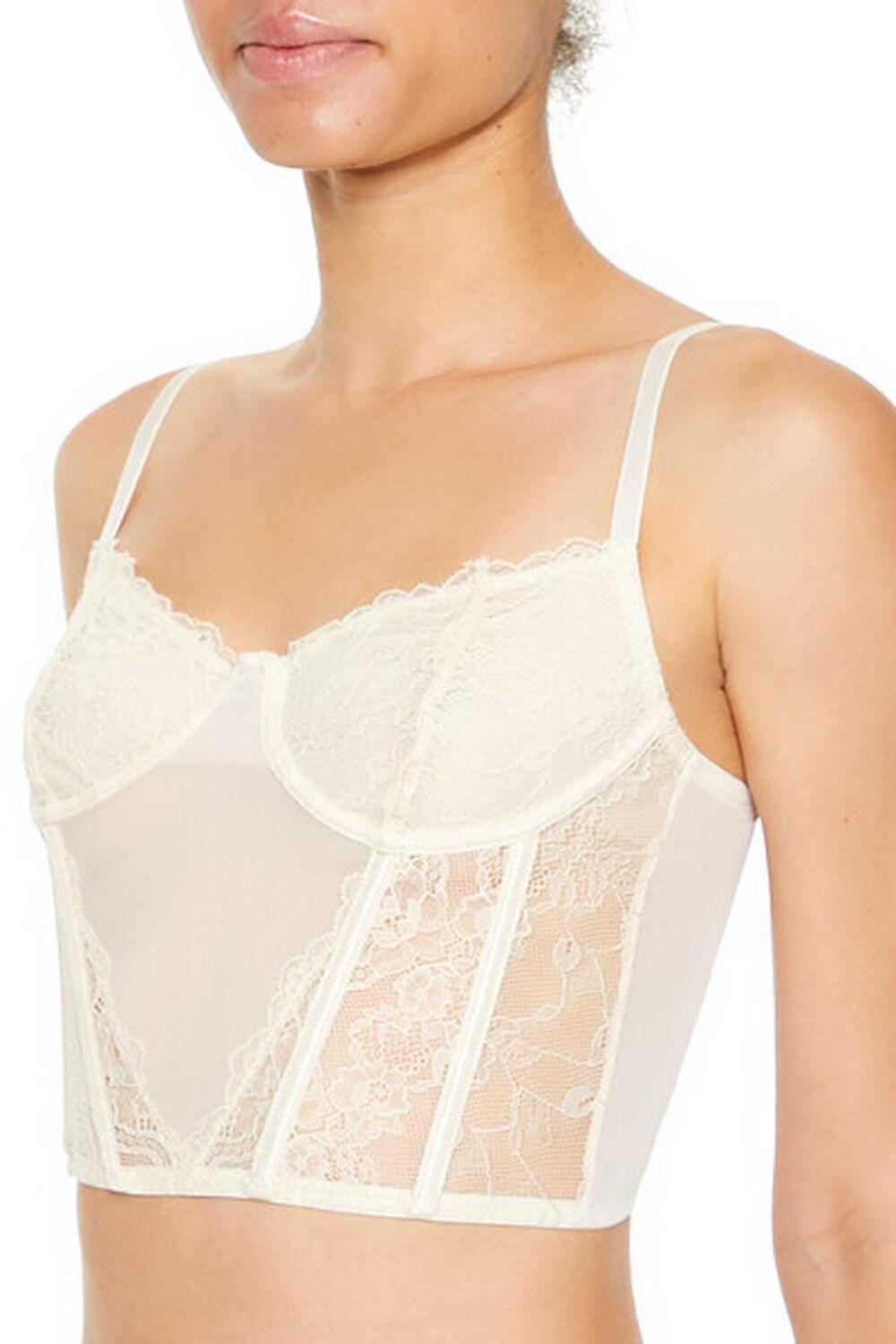 Lace Sweetheart Corset Bra | Forever 21 Product Image