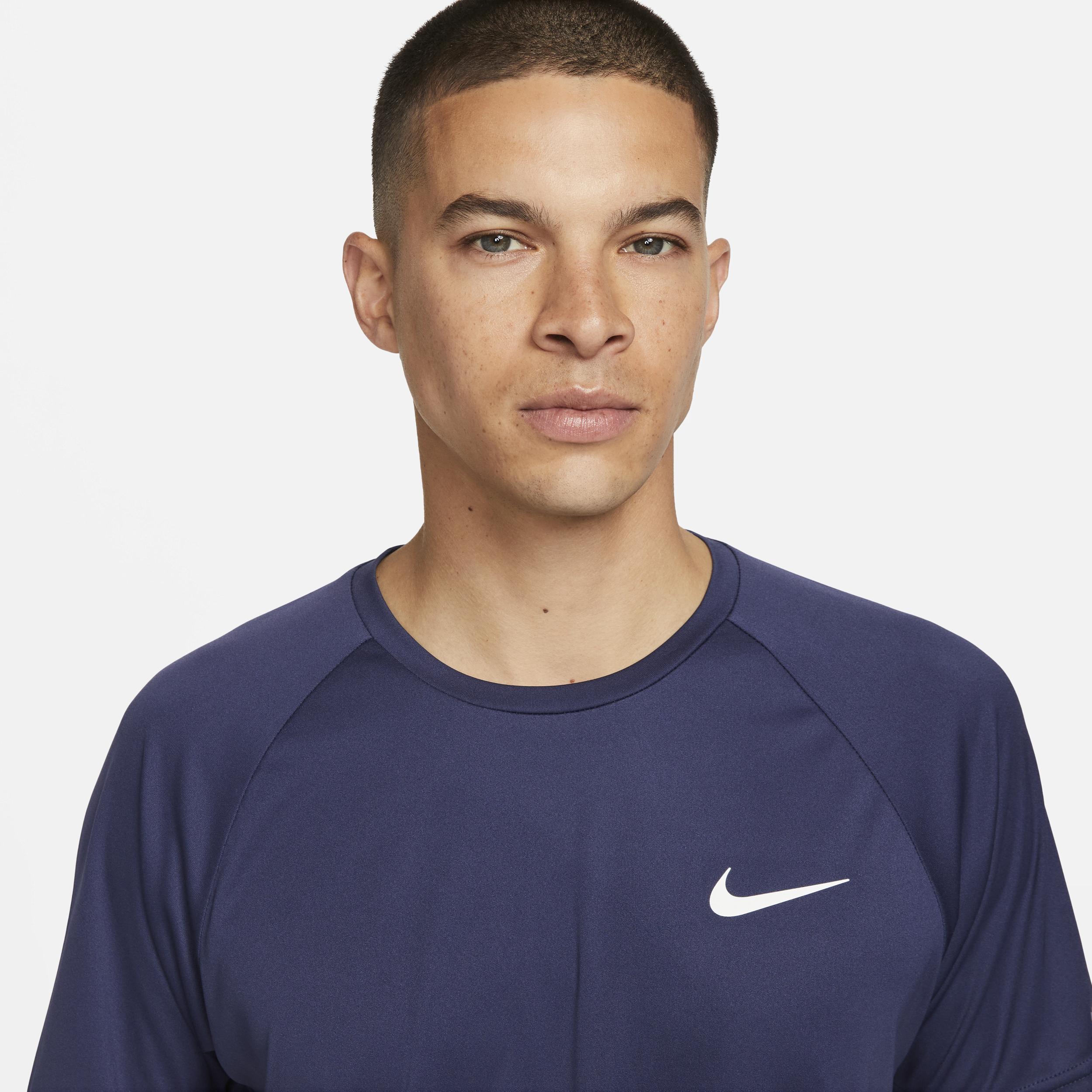 Nike Essential Men's Short-Sleeve Hydroguard Swim Shirt Product Image