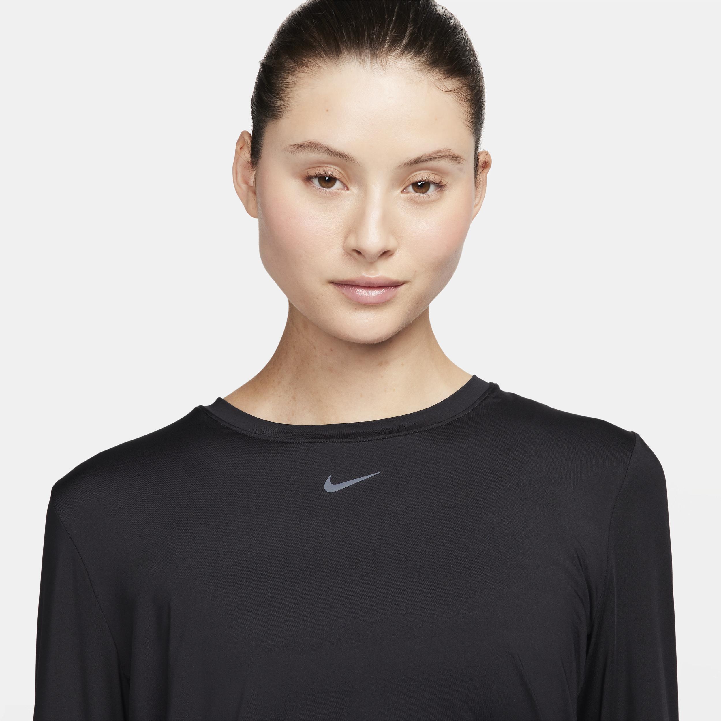 Nike One Classic Women's Dri-FIT Long-Sleeve Top Product Image