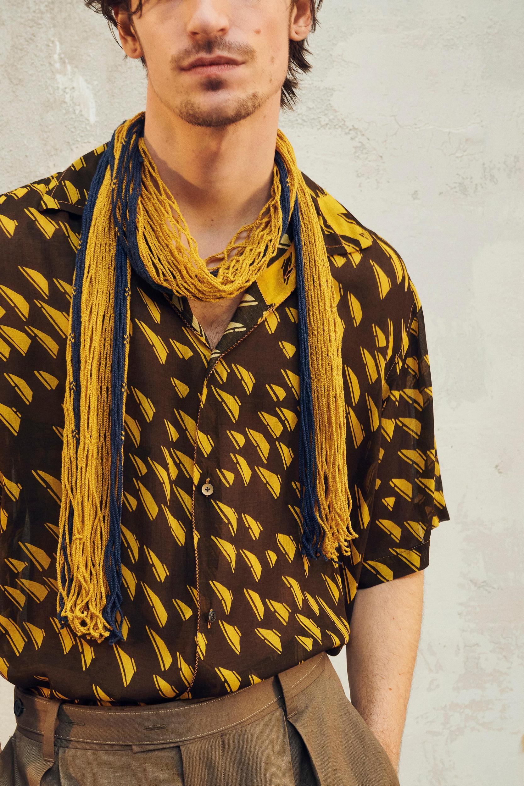 LIMITED EDITION GEOMETRIC PRINT SHIRT Product Image