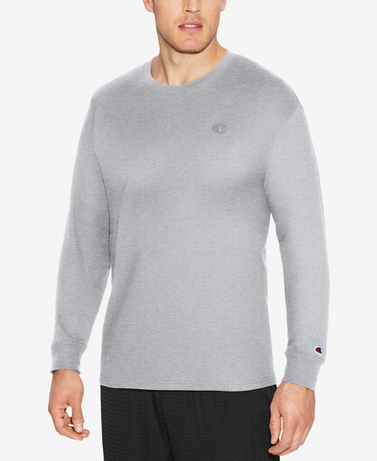 Champion Mens Long-Sleeve Jersey T-Shirt Product Image