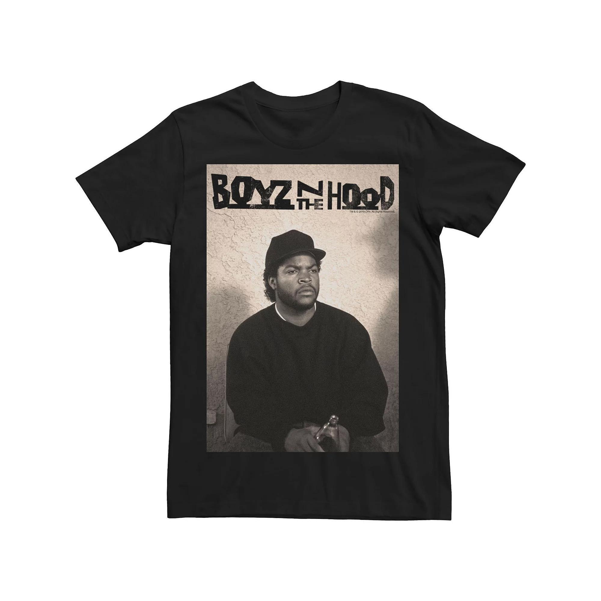 Big & Tall Boyz In The Hood Cube Thought Photo Real Tee, Men's, Size: 4XL, Black Product Image