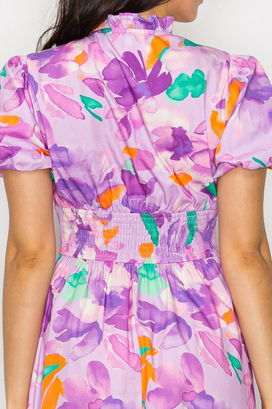 Lilac Dreamscape Maxi Dress Product Image