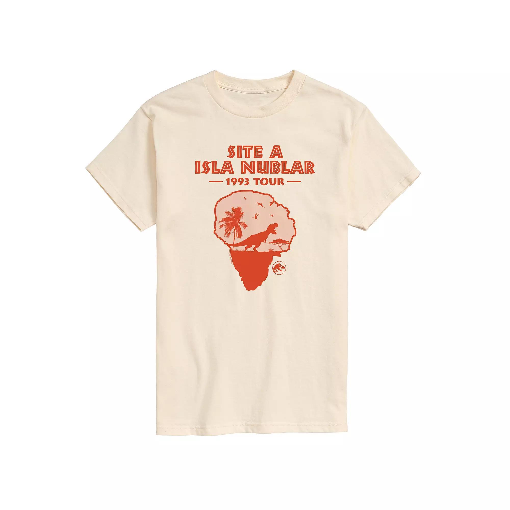 Men's Jurassic World isla Nublar 1993 Tour Graphic Tee,  Product Image