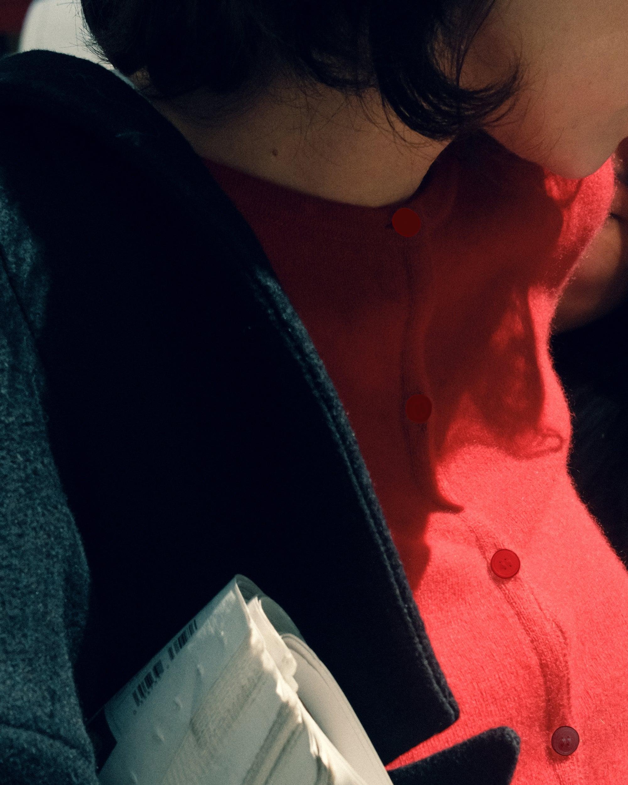 Emme Cashmere Button Cardigan Product Image