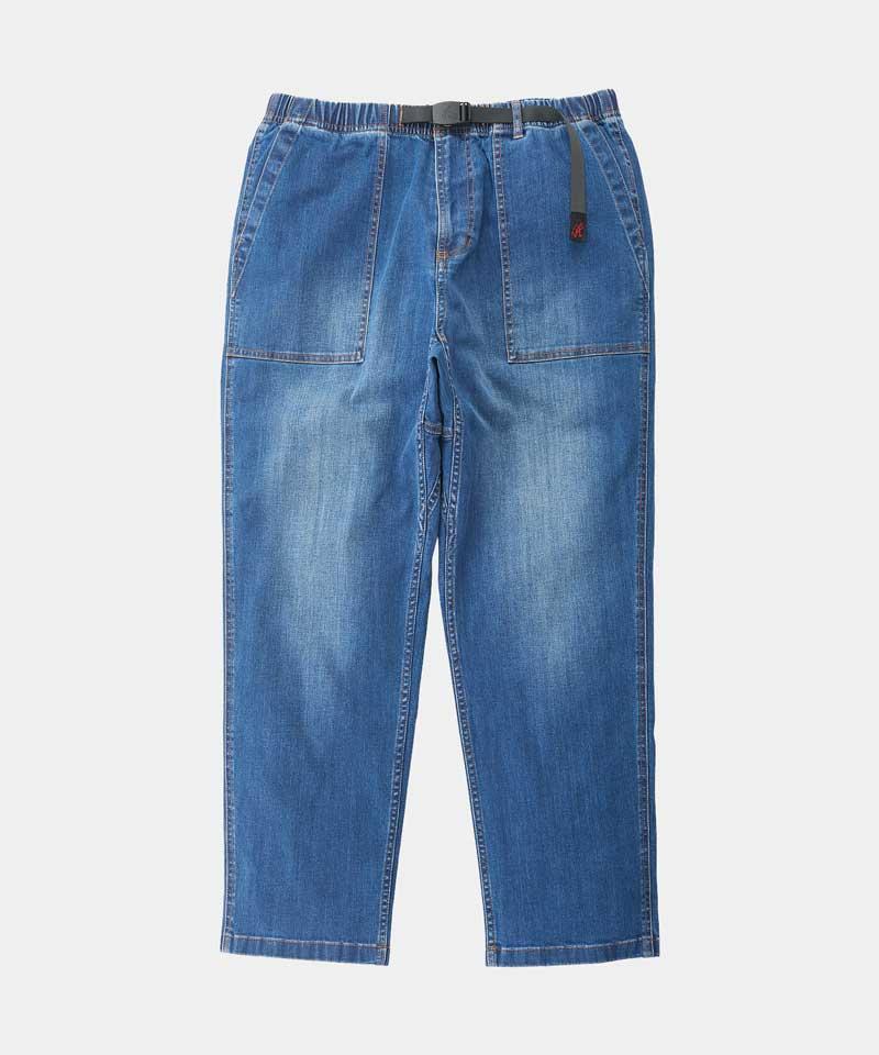 Stretch Denim Loose Tapered Ridge Pant Product Image