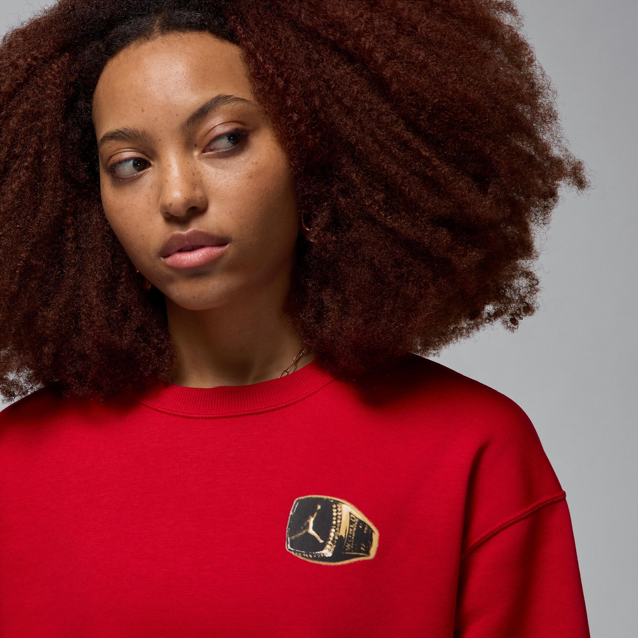 Jordan Brooklyn Fleece Women's Crew-Neck Sweatshirt Product Image