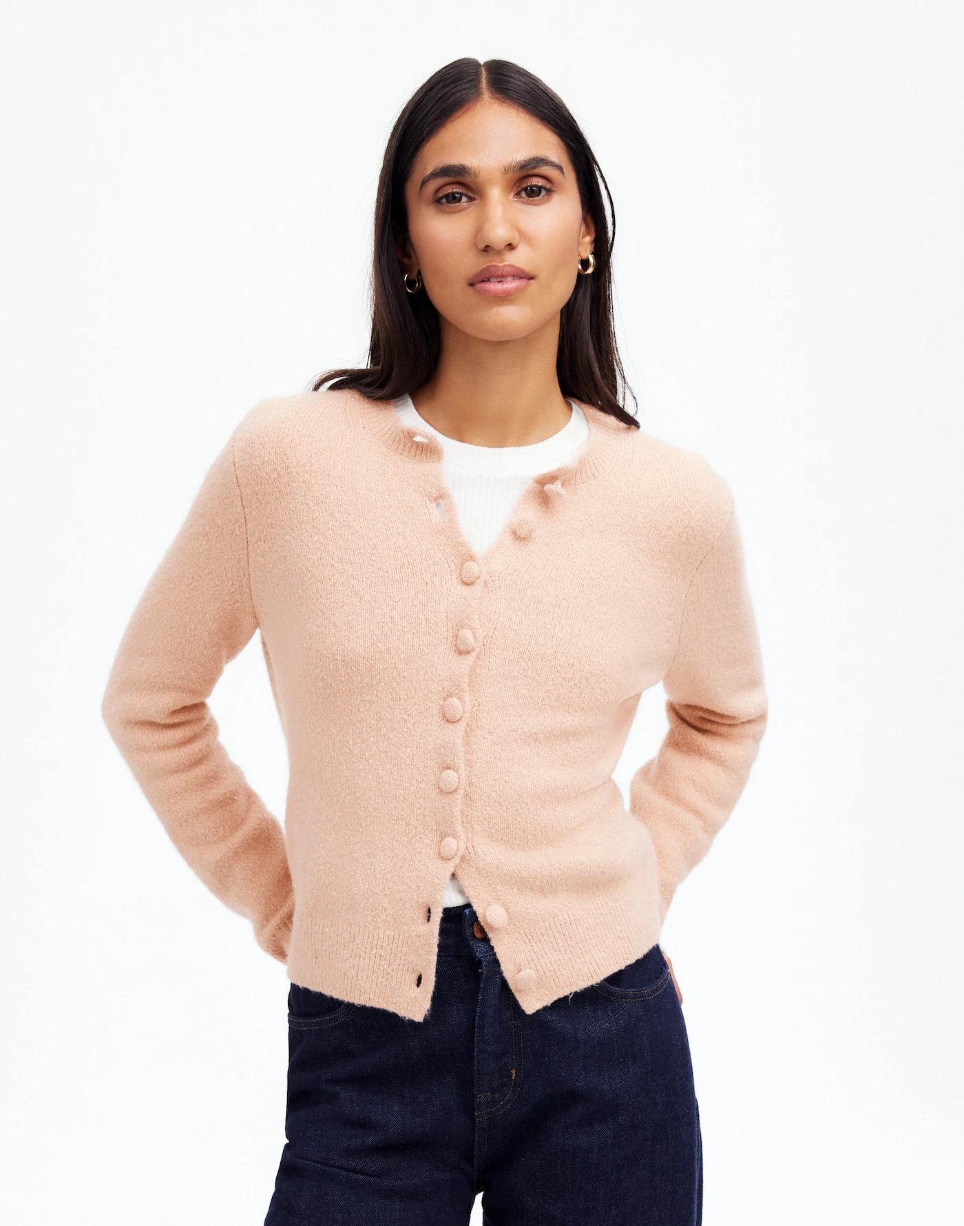 Cotton-Blend Cardigan Product Image