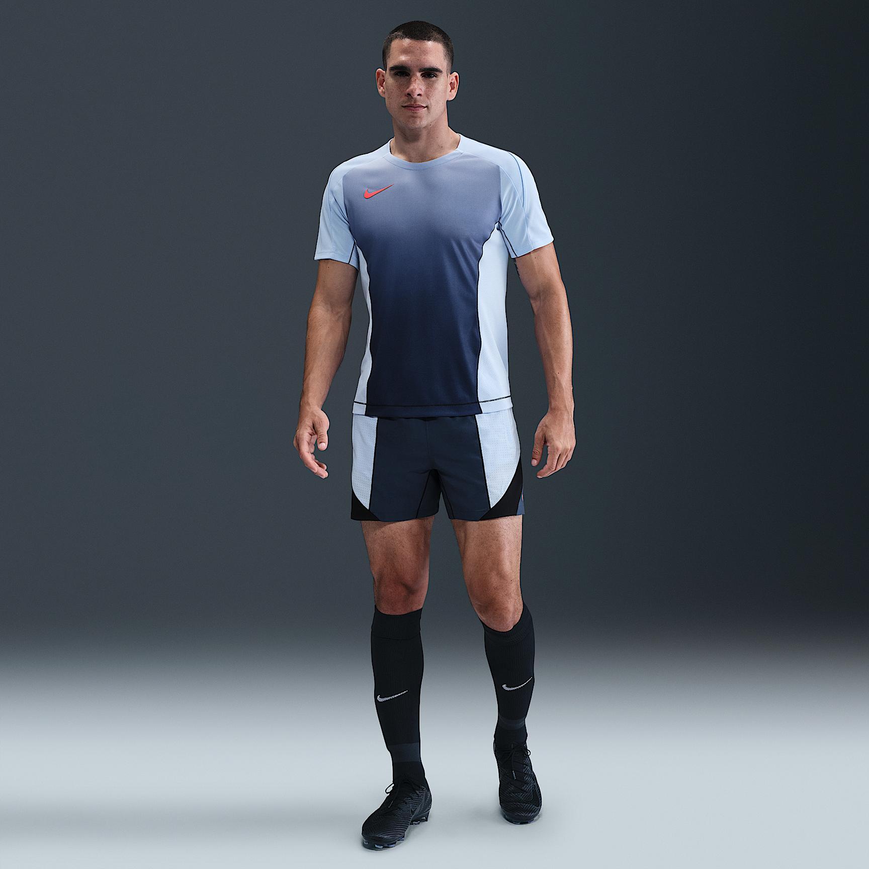Nike Mens Strike+ Dri-FIT Short-Sleeve Soccer Top | HV1828-425 Product Image