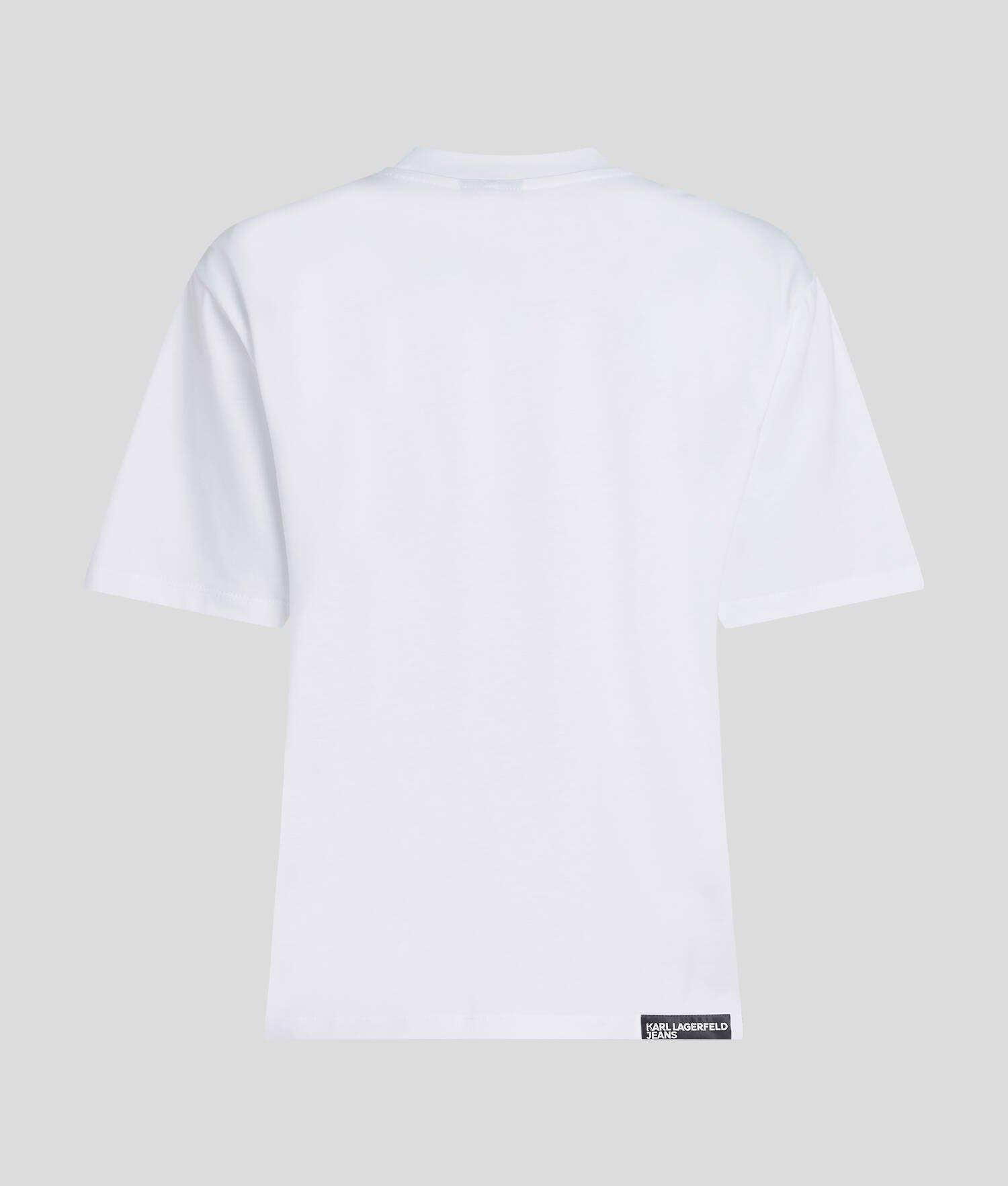 KLJ DEBOSSED LOGO REGULAR T-SHIRT Product Image