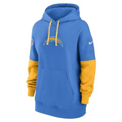 Los Angeles Chargers Sideline Essential Nike Women's NFL Pullover Hoodie Product Image