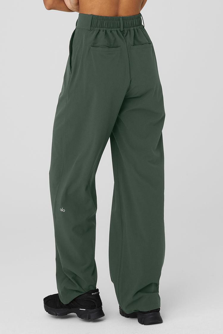 High-Waist Dreamscape Trouser - Dark Cactus Product Image