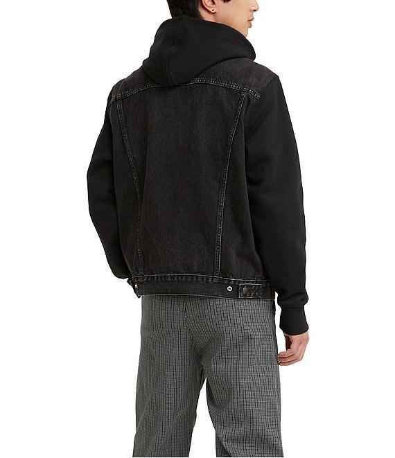 Levi's® Hybrid Hoodie V Denim Trucker Jacket Product Image