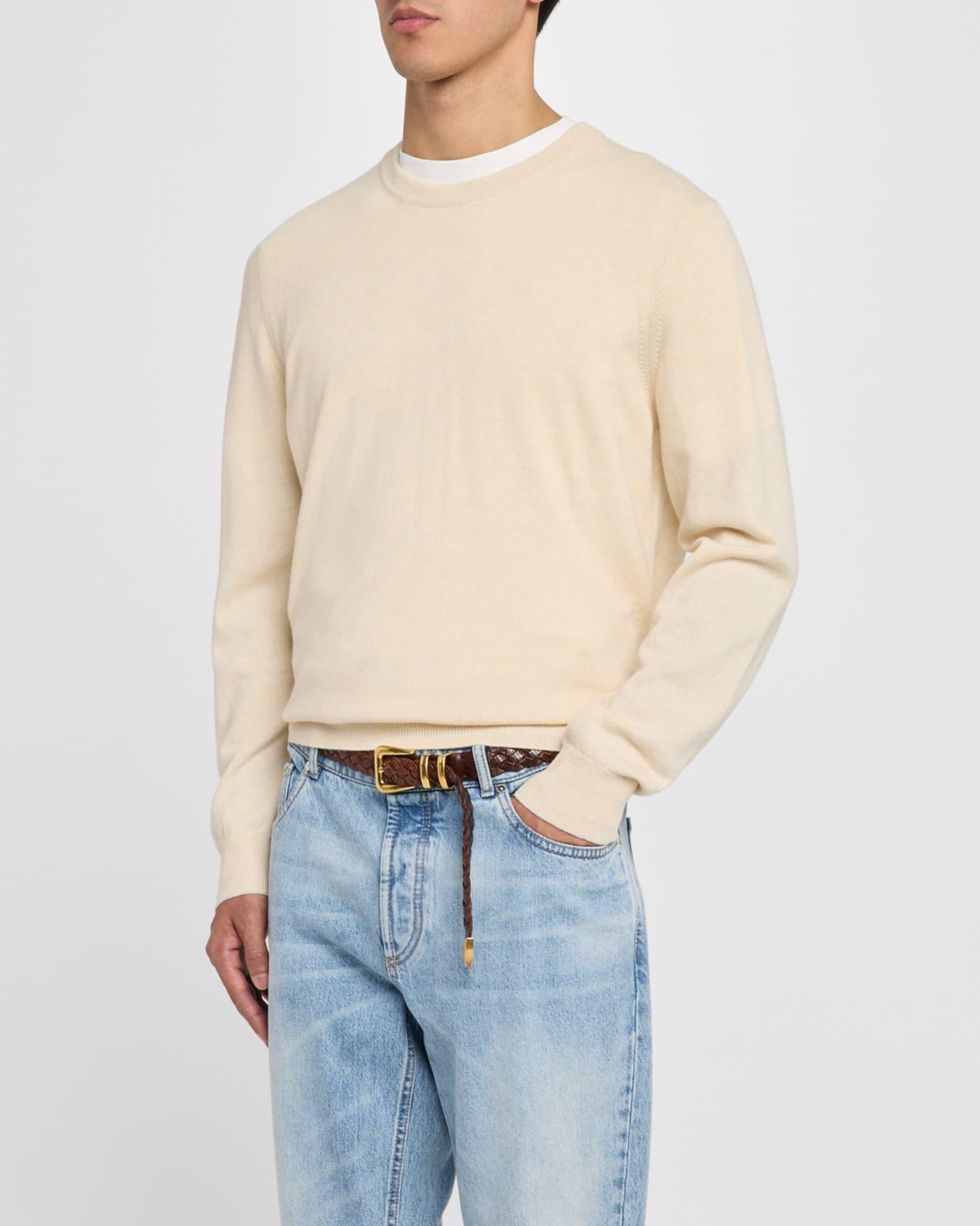 Men's Cashmere Crewneck Sweater Product Image