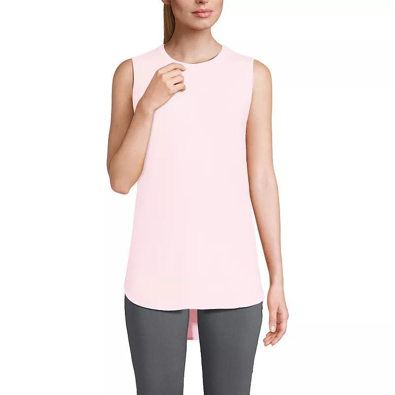 Petite Lands End Power Performance Tunic Tank Top, Womens Product Image