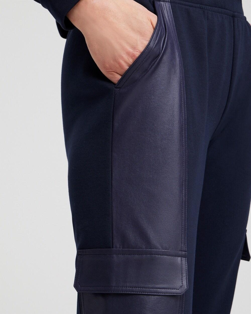 Poplin Cropped Pants Product Image