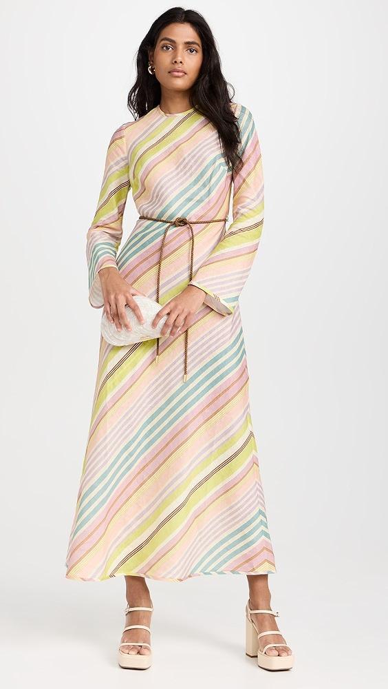 Zimmermann Halliday Bias Long Dress | Shopbop Product Image