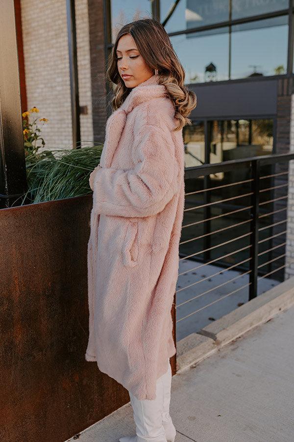 Milan Mornings Plush Coat Product Image