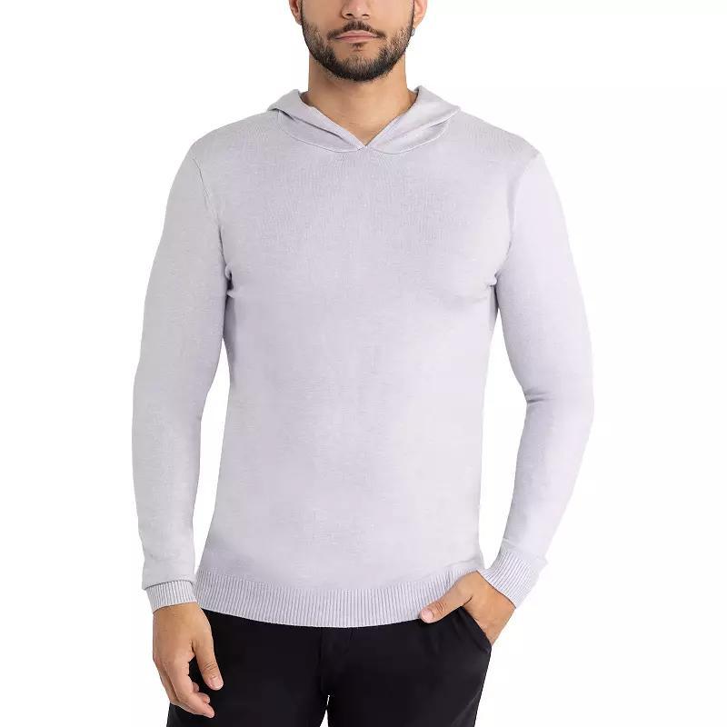 Men's Xray Slim-Fit Hooded Sweater, Size: Small, Light Grey Grey Product Image