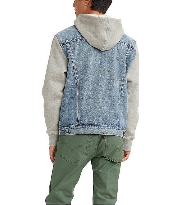 Levi's® Hybrid Hoodie V Denim Trucker Jacket Product Image