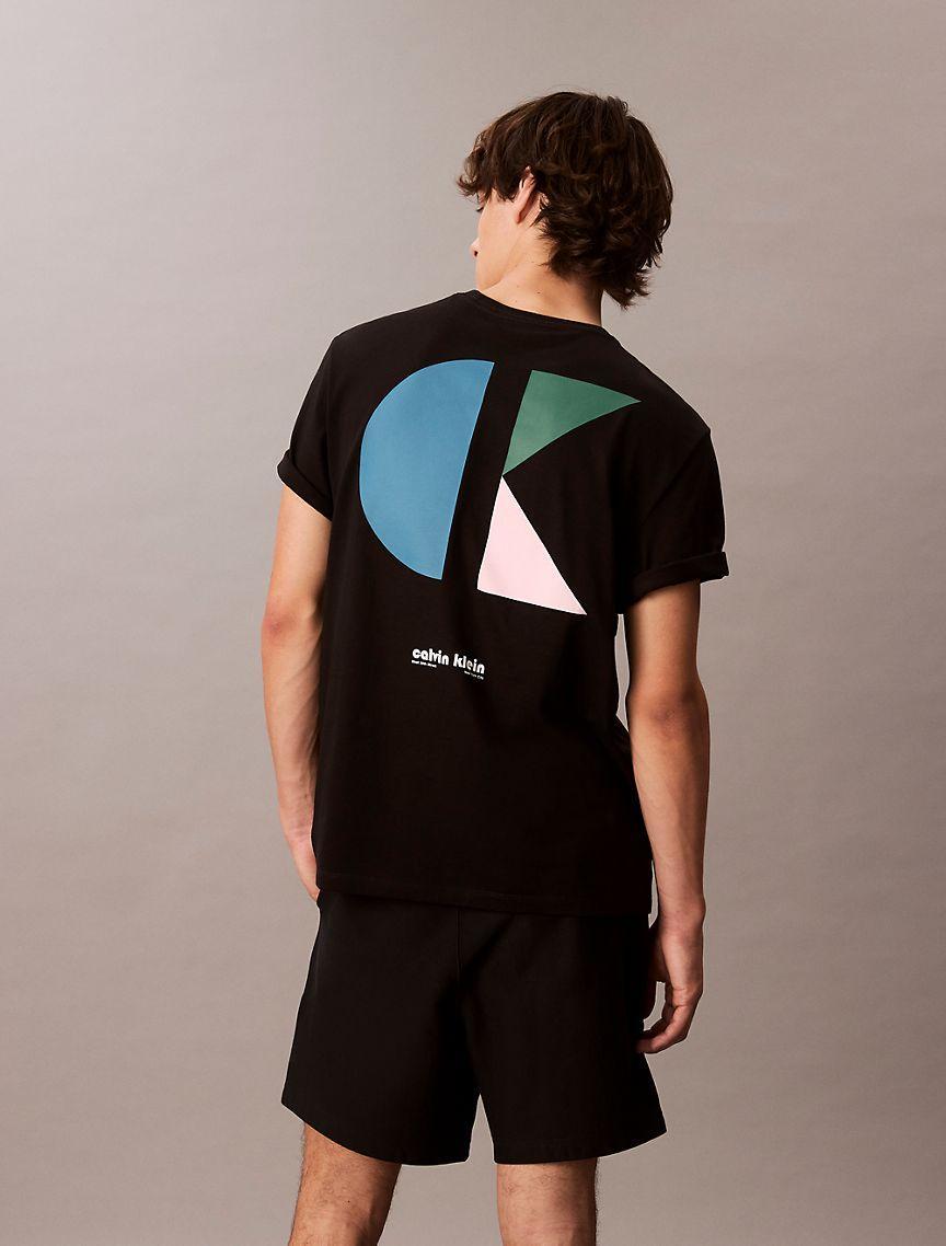 Logo Shape Graphic Relaxed T-Shirt  Product Image
