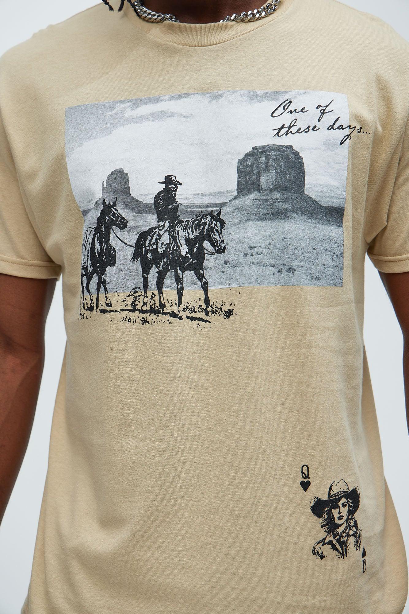 One Of These Days Short Sleeve Tee - Sand Product Image