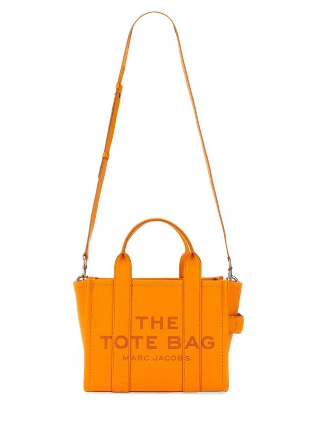 The Tote Small Bag In Orange Product Image