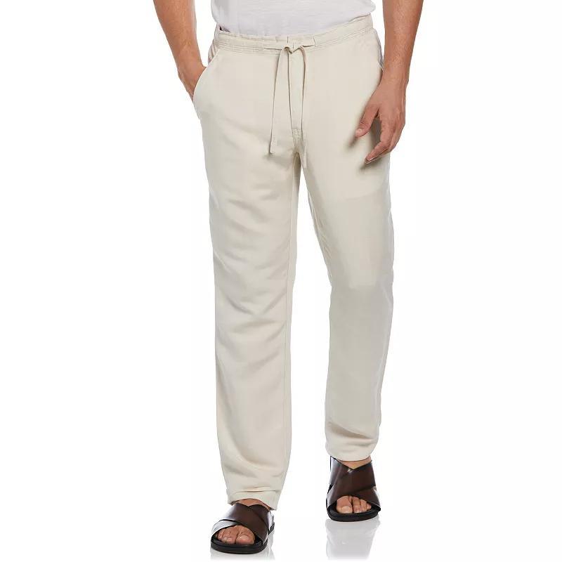 Men's Cubavera Linen Blend Drawstring Pants, Size: XL 32, Silver Product Image